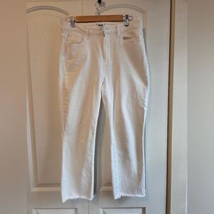 PAIGE Cindy Cropped Straight Leg Jeans